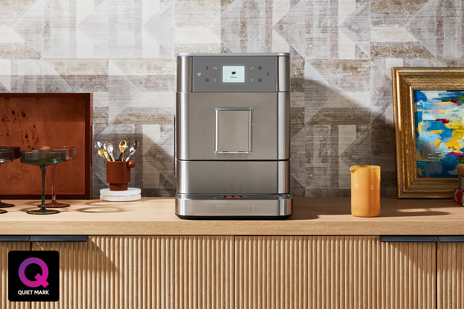 Above: KitchenAid KF6 Fully Automatic Espresso Machine