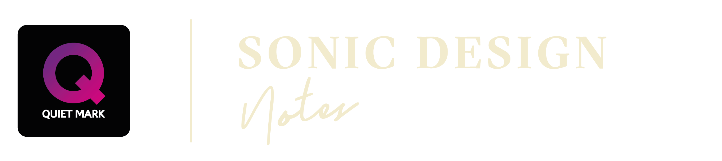 Quiet Mark | Sonic Design Notes