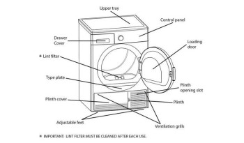 Bush TD7CNBCW 7KG Condenser Tumble Dryer image 4