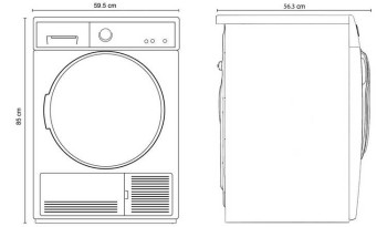 Bush TD7CNBCW 7KG Condenser Tumble Dryer image 5