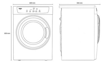 Bush TDV7NBW 7KG Vented Tumble Dryer image 5