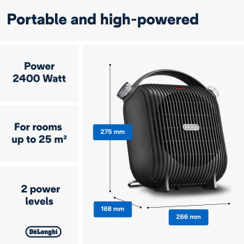 De'Longhi Capsule Hobby HFS30C24.DG Fan Heater image 1