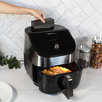 Instant Vortex Plus ClearCook Air Fryer with OdourErase, 5.7L, Stainless  Steel