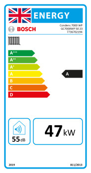 Worcester Bosch Condens 7000 WP 50kW System Boiler image 3