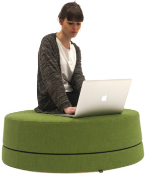 BuzziSpace BuzziBalance Sound Absorbing Seating Pouf image 0