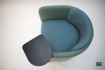 BuzziSpace BuzziDee Plus Sound Absorbing Soft Seating with Backrest image 3