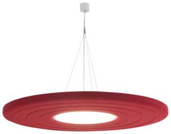 BuzziSpace BuzziMoon Acoustic Pendant Lighting image 0