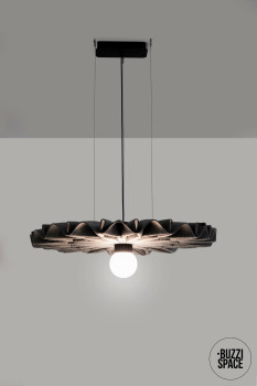 BuzziSpace BuzziPleat LED Acoustic Pendant Lighting image 2