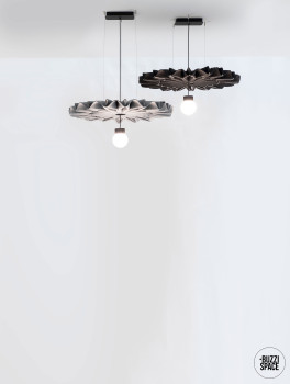 BuzziSpace BuzziPleat LED Acoustic Pendant Lighting image 3