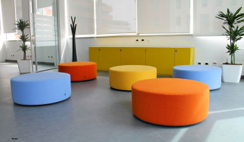 BuzziSpace BuzziPouf Sound Absorbing Seating Pouf image 7