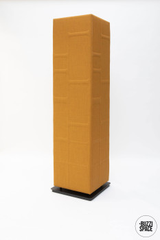 BuzziSpace BuzziTotem Freestanding Upholstered Acoustic Pillar image 4