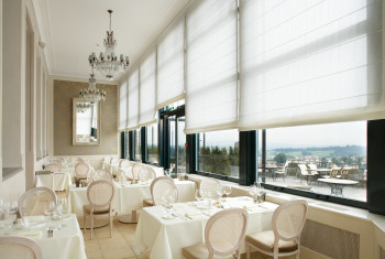 Silent Gliss Electrically Operated Roman Blind Systems image 0