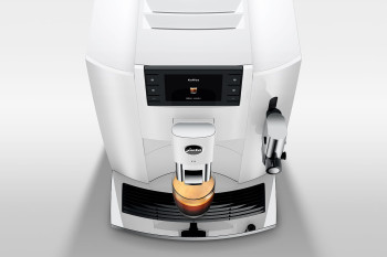 Jura E8 Coffee Machine - Piano White image 5