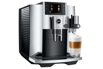 Jura E8 Coffee Machine - Chrome image 2