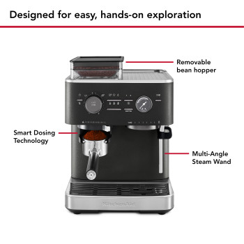 KitchenAid KES6551 Semi Automatic Espresso Machine with Burr Grinder image 15