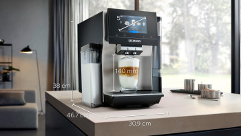 Siemens TQ713GB3 EQ700 Integral Fully Automatic Coffee Machine image 1