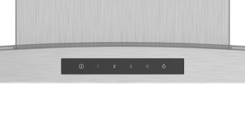 Bosch DWA66DM50B Series 4 Wall-Mounted Cooker Hood image 1