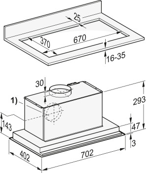 Miele DA 2578 Integrated Canopy Cooker Hood image 4