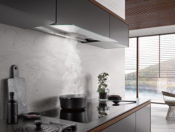Miele DAS 4940 GLASS Telescopic Cooker Hood image 1