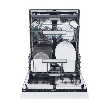 Haier Washlens Plus XS 6B0S3FSB-80 Integrated Dishwasher image 1