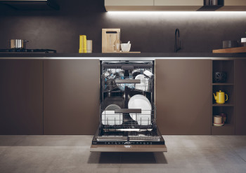 Haier Washlens Plus XS 6B0S3FSB-80 Integrated Dishwasher image 3