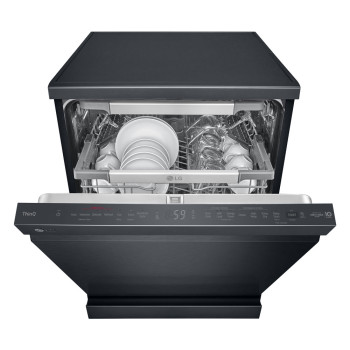 LG TrueSteam™ QuadWash™ DF455HMS Freestanding Dishwasher image 2