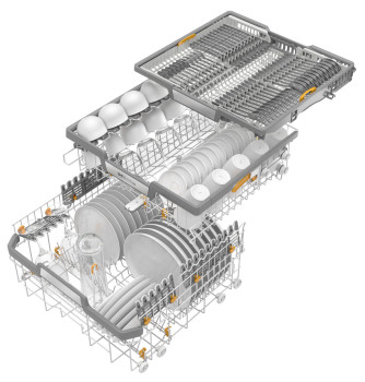 Miele G7975 SCVi K2O XXL clst/obsw Integrated Dishwasher image 2