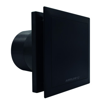 Airflow QuietAir QT 100HT Black Edition Extractor Fan image 2