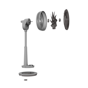 Duux Whisper 2 DXCF27UK Grey Fan image 12