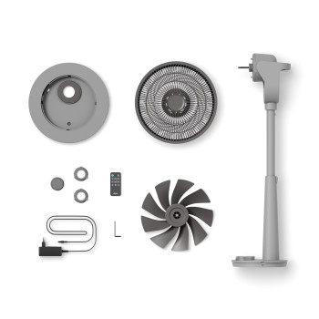 Duux Whisper 2 DXCF27UK Grey Fan image 13