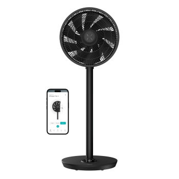 Duux Whisper Flex 2 DXCF70UK Black Fan image 0