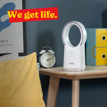 Russell Hobbs RHBLDLUSB25 White Compact Wireless Desk Fan image 11