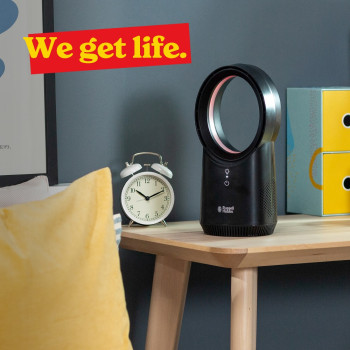 Russell Hobbs RHBLDLUSB25B Black Compact Wireless Desk Fan image 11