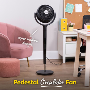 Russell Hobbs RHPCF360 Charcoal Grey Pedestal Circulator Fan image 7