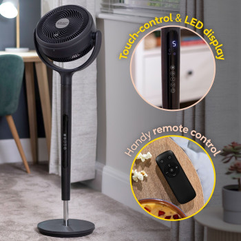 Russell Hobbs RHPCF360 Charcoal Grey Pedestal Circulator Fan image 10