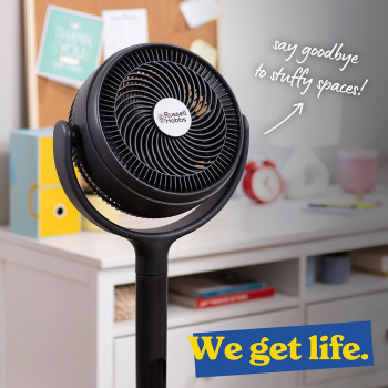 Russell Hobbs RHPCF360 Charcoal Grey Pedestal Circulator Fan image 12