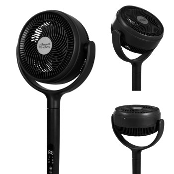 Russell Hobbs RHPCF360 Charcoal Grey Pedestal Circulator Fan image 1
