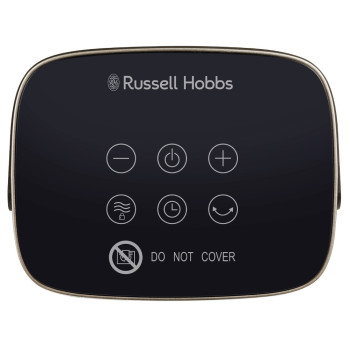 Russell Hobbs RHCH2001G Black & Gold Oscillating Ceramic Heater image 1