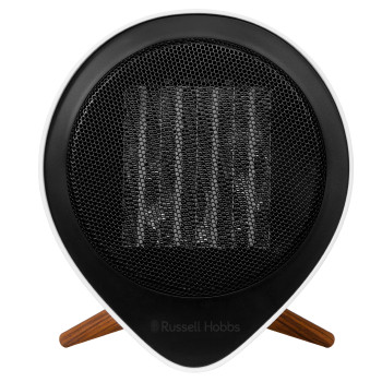Russell Hobbs RHMCH1009-SCA White Ceramic Portable Fan Heater image 0