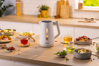 Bosch MyMoment Delight Cordless TWK1M121GB White Kettle