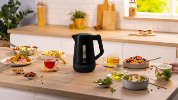 Bosch MyMoment Delight Cordless TWK1M123GB Black Kettle image 1