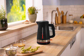 Bosch MyMoment Serene Cordless Kettle TWK4M223GB Black Kettle