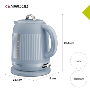 Kenwood Dawn Stone Blue ZJP09.000BL Kettle image 9