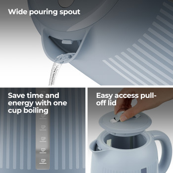 Kenwood Dawn Stone Blue ZJP09.000BL Kettle image 4