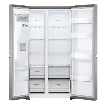 LG GSLV70PZTD Freestanding Side-by-Side Fridge Freezer image 4