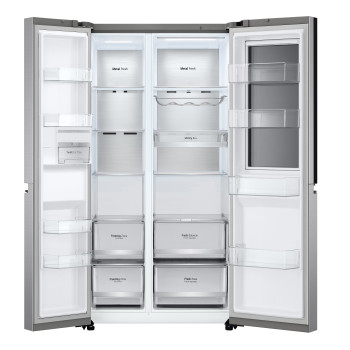 LG GSQV90PZAE Freestanding Side-by-Side Fridge Freezer image 4