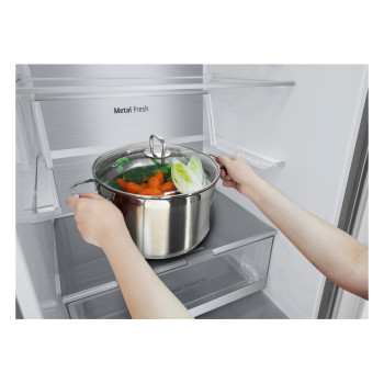 LG NatureFRESH GBV7270CMB Smart Fridge Freezer image 7