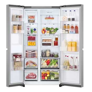 LG NatureFRESH GSBC40PYPE American Style Fridge Freezer image 4