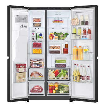 LG NatureFRESH GSJC40EPPE American Style Fridge Freezer image 8