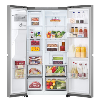 LG NatureFRESH GSLC40PYPE American Style Fridge Freezer image 10